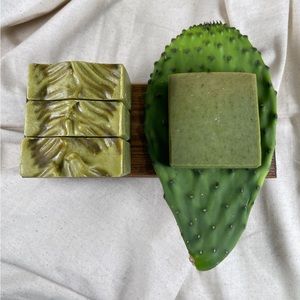 Opuntia Cactus (Nopal) Artisan Soap Bar